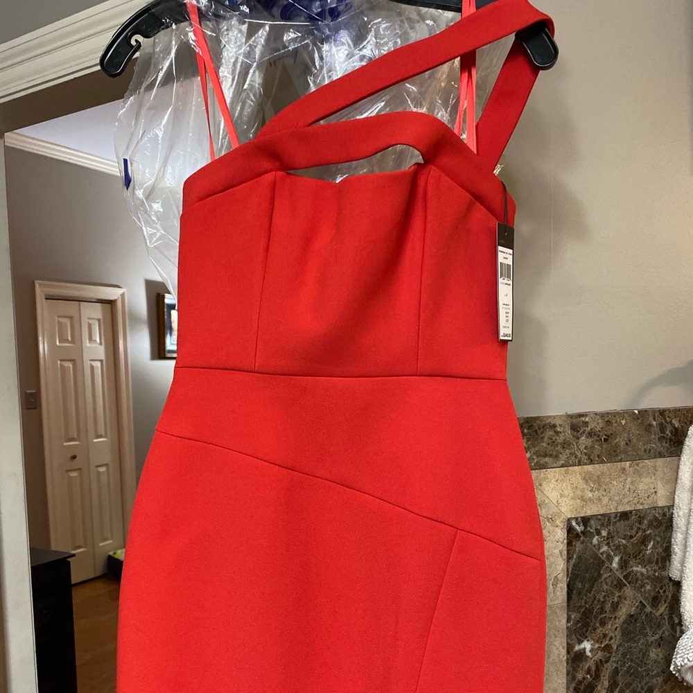 BCBG RED MINI DRESS